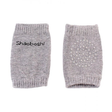 

Clearance Sale!Baby Leg Warmers Pads Greave Safety Crawling Elbow Cushion Children Short Kneepad Knee Protector Gray