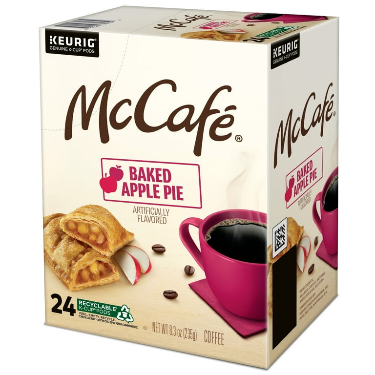 McCafe Medium Classic Baked Apple Pie K-Cup Coffee Pods, 24 Count