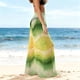 thumbnail image 4 of Pantalones de playa de gasa ligeros para mujer con protección solar, pantalones anchos de estilo bohemio estampados, blusa para mujer, 4 of 7