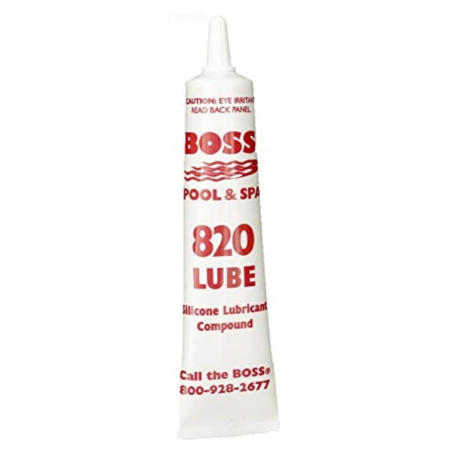 accumetric boss 02583cl10 820 pool & spa 5.3oz silicone lubricant 82000
