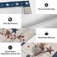 thumbnail image 5 of Independence Day Outdoor Rug 4x6 Ft, Non Slip Washable Area Rug, Red Blue Stars Stripes Flag Wooden Patio Rugs Carpet Runner, Large Floor Mat for Indoor/Outdoor Deck Porch Camping, 5 of 8