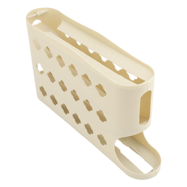 Soporte De Dispensador De Huevos De 4 Niveles, Rejilla De Huevo Automático, 30 Huevos, Un Organizador De Huevos Que Ahorra Espacio Con Rieles Protectores Para Refrigerador