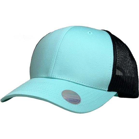 Classic 6 Panel Mesh Cotton Twill Trucker Cap Adjustable Snapaback Hat