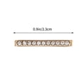 thumbnail image 2 of 5 Pcs Watch Strap Decorative Charms Golden Rings Loops for Smartwatch Band, 2 of 6