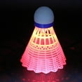 thumbnail image 4 of Light-up LED Badminton Lighting Balls Glowing Luminous Badminton Balls Colorful Lightweight Lighting Shuttlecocks gold light, 4 of 6