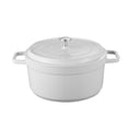 thumbnail image 1 of Non-Stick Enamel Dutch Oven Pot with Lid, Lightweight Ceramic Coated Stockpot for Soup, Stew, All Stovetops, 1 of 6