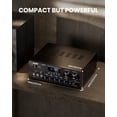 thumbnail image 4 of Moukey Stereo Receivers, 2 Channel Power Audio Amplifier Stereo System with Bluetooth 5.0, 4 of 5