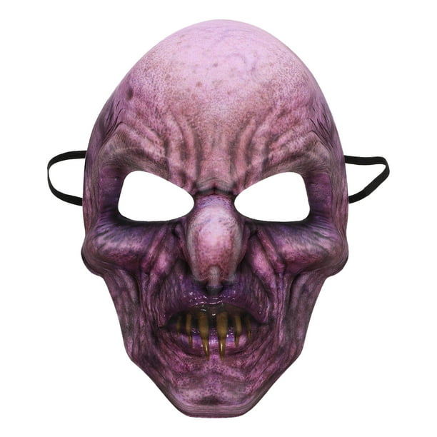KAKOWELY Máscara de calavera de cosplay de Halloween aterradora, máscara de fiesta de terror, máscara de esqueleto espeluznante