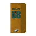 thumbnail image 2 of Keyscaper Jordan Mailata Brown Philadelphia Eagles Folio iPhone Case, 2 of 7