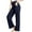 Navy, variant on felwors Womens Yoga Pants Pockets High Waist Workout Pants Casual Trousers Coffee, M