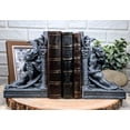 thumbnail image 7 of Ebros Medieval Age Gothic Sculptural The Thinker Gargoyle Bookends Figurine Set 6.25"H, 7 of 7