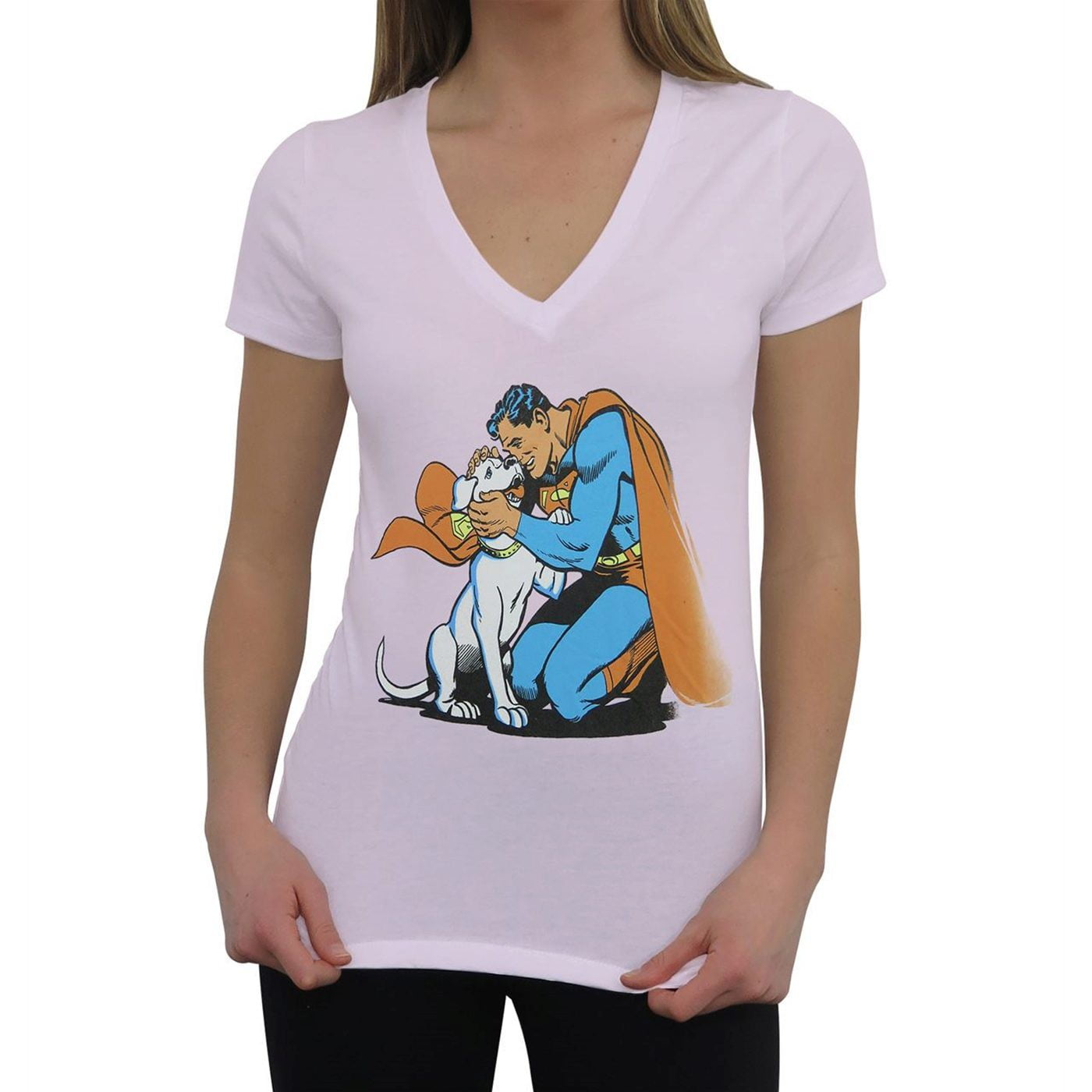 superman v neck t shirt