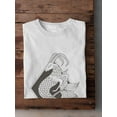 thumbnail image 3 of Outline Zodiac Sign Capricorn T-Shirt Men -Image by Shutterstock, Male 5X-Large, 3 of 4