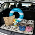 thumbnail image 2 of Yspwyqan 29" x 39" Universal Car Trunk Mat, Tribal Geometric Portable Cargo Liner, Aesthetic Vehicle Interior Accessory, Universal Fit for Most SUV Sedan Wagon Travel Driving, 2 of 7