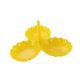 thumbnail image 5 of Bandeja de frutas para servir, bandeja superpuesta portátil para encimera, soporte decorativo para dulces Amarillo, 5 of 9