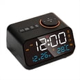 thumbnail image 2 of Reloj Despertador LED con Radio FM para Despertar Junto una la Cama. Calendario de Mesa Digital con TermóMetro de Temperatura HigróMetro de Humedad(B), 2 of 5