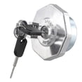 thumbnail image 2 of Replacement Fuel Cap with Key for Isuzu NPR NQR 4HK1 8-98146010-0 8-98088982-0 Gas Tank Lid Cover, 2 of 5