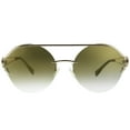 thumbnail image 2 of Versace VE 2184 Metal Womens Round Sunglasses Pale Gold 61mm Adult, 2 of 3