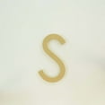 thumbnail image 3 of Package of 1, 12 Inch X 1/2" Thickness MDF Letter S in The Century Gothic Font, Thick, Upper Case for Art & Craft Project, Made in USA, 3 of 4