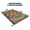 thumbnail image 5 of Mandala #2 - DIY A5 Notebook Diamond Painting, 5 of 5