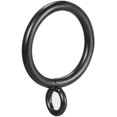 thumbnail image 1 of Anillos de metal para cortina, 1 pulgada de diámetro interior, anillos para barra de cortina, color negro, 24 unidades esquí esquí Gafas de esquí, 1 of 3
