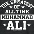 thumbnail image 3 of Muhammad Ali - Boxing Legend - All Time Greatest Star - Women's Lightweight French Terry Long Sleeve Shirt, 3 of 5