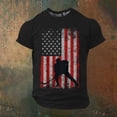 thumbnail image 2 of CUSTG Men T-Shirts Casual 4th Of July 250th Anniversary Shirt T Shirt Prints Crew Neck Short Sleeve 250 Years Birthday Patriotic Celebrate America's 250th Anniversary Leisure 1776-2026 Tops, 2 of 4