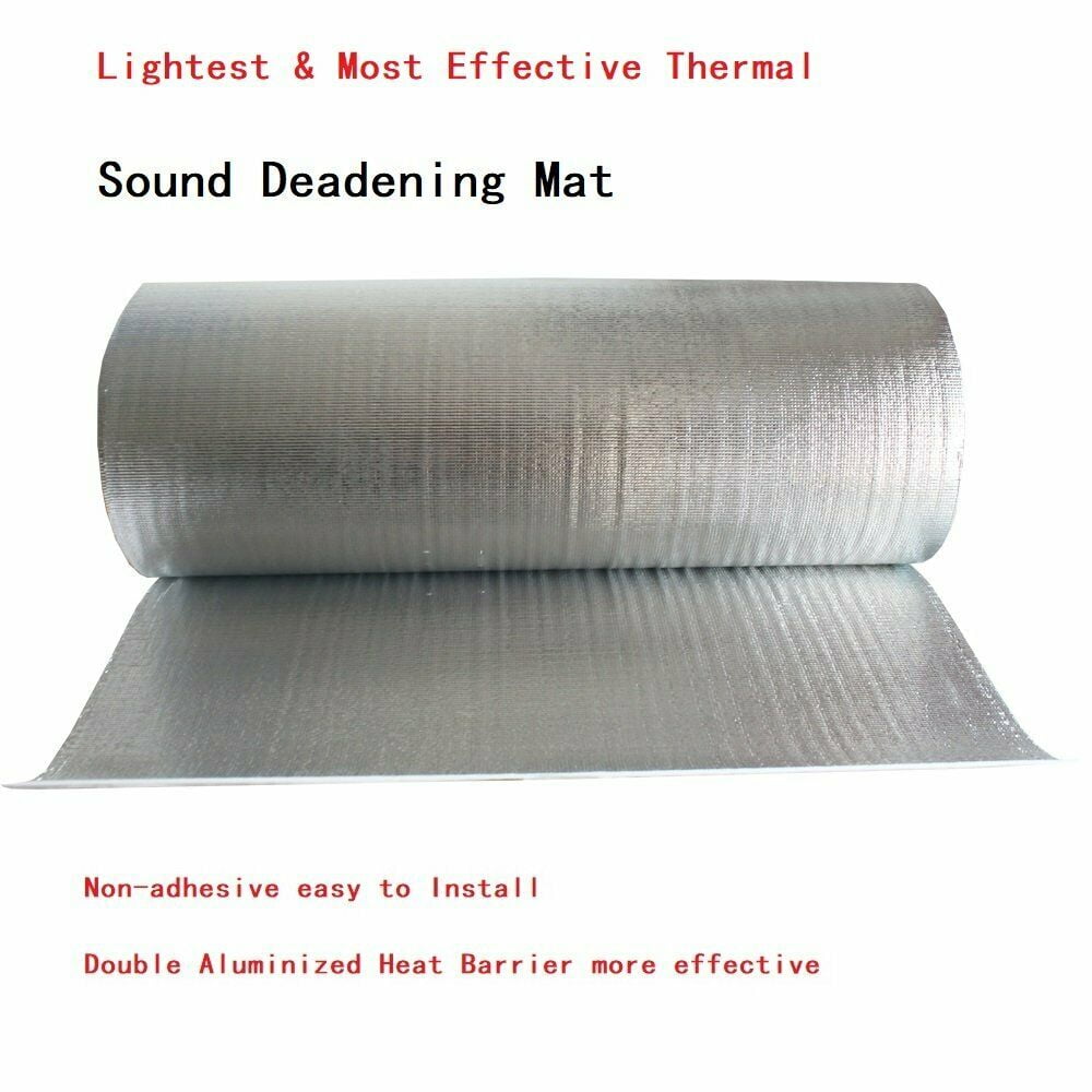 5x Sound Proof Deadener Block Mat Car Heat Shield Insulation Lower Fairing Cover 