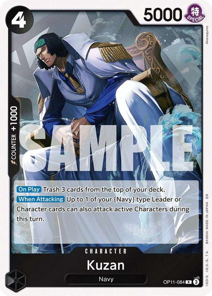 One Piece A Fist of Divine Speed Super Rare Jinbe OP11-031