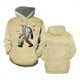 thumbnail image 4 of Nueva sudadera con capucha con estampado 3D en blanco y negro de Sasquatch Bigfoot, sudadera informal unisex, ropa de calle de tendencia, camisetas con capucha con personalidad, 4 of 5