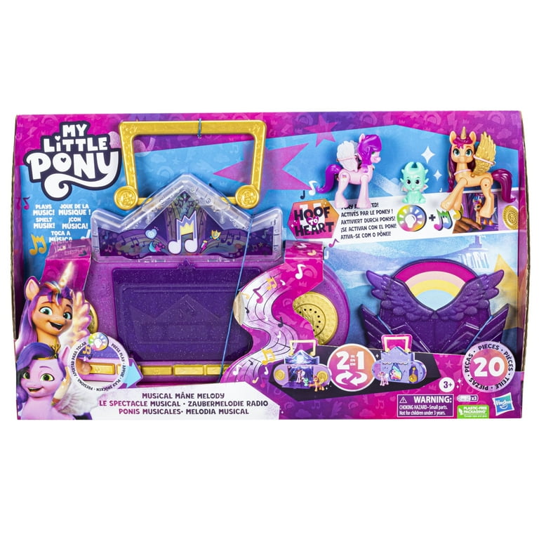 MELODY TOYS 3点セット My Little Pony Toys: Melody Doll Playset (3