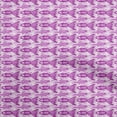 thumbnail image 1 of oneOone Polyester Spandex Fuschia Pink Fabric Asian Block Sewing Material Print Fabric By The Yard 56 Inch Wide, 1 of 4
