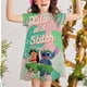 thumbnail image 1 of Bonito vestido de verano con estampado de punto de Disney para niñas, ropa de moda 2022, vestidos de princesa para niñas, vestidos bohemios para niños 7T Gao Jinjia LED, 1 of 1