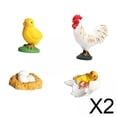 thumbnail image 1 of Conjunto d de vida del gallo,Figura decorativa de animal con de crecimiento del pollo,Ciclo del pollo Ciclo de crecimiento animal Educación temprana,Juguete educativo de, 1 of 8
