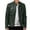 bgreen, variant on JUNWELL Men Clearance Leather Jackets for Men Men Vintage Cool Jacket Leather Long Sleeve Winter Stand Collar Club Coat Fashion Men‘s Leather Jackets Casual Tops