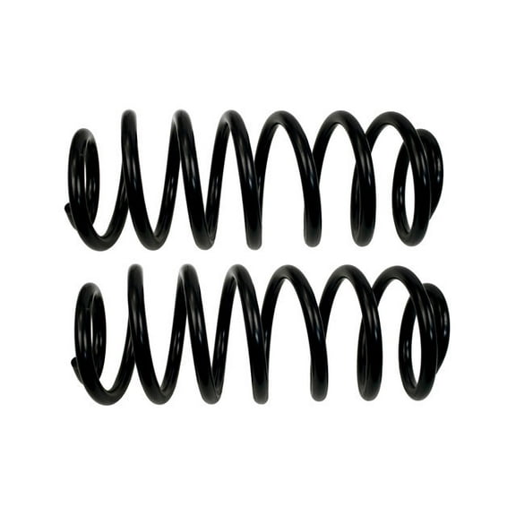 Rear Coil Spring Set - Compatible with 2008 - 2016 Chrysler Town & Country 2009 2010 2011 2012 2013 2014 2015