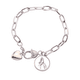 thumbnail image 1 of Luz de calle moderno edificio acuarela Pulsera de cadena de corazón joyería encanto moda, 1 of 3
