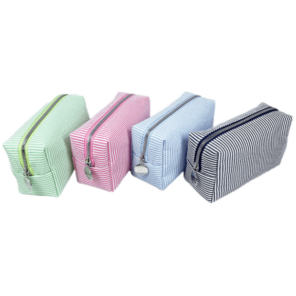 4 Pack Bubble Mesh Makeup Bags Multi-Colored Travel Cosmetic Organizers