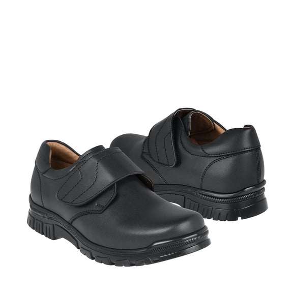 ZAPATOS ESCOLARES NIÑO STYLO 0220 SIMIPIEL NEGRO 18-21