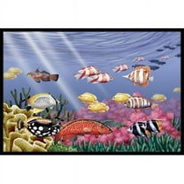 Undersea Fantasy 7 Indoor & Outdoor Mat, 24 x 36 in.