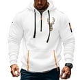 thumbnail image 2 of Mens Hoodies Pullover Long Sleeve Casual Fashion Work Hoodies With Hood Blazer Casual Hoodie Shirt Pink Lightweight Hoodies Business Casual My Items, 2 of 4