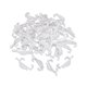 thumbnail image 4 of OHOIOLLA 50Ud Curtain Hooks White Bean Sprout Shape Traversing Slides for Easy Curtain Use, 4 of 8