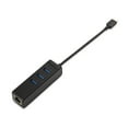 thumbnail image 2 of Cable Matters 3 Port USB C Hub with Ethernet (USB C to Ethernet Hub) - Thunderbolt 3 Port Compatible with MacBook Pro, Dell XPS 13, 15, HP Spectre x360, Surface Pro, Yoga 910 and More, 2 of 7