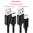 thumbnail image 4 of Kindle Fire Charger [UL Listed] 10W Power Adapter with 6.6Ft USB-C&Micro USB Cable with Data for Fire HD 6 7 8 8Plus 10 10Plus Tablets,Kindle Paperwhite Oasis eReaders,Fire TV Stick, 4 of 4