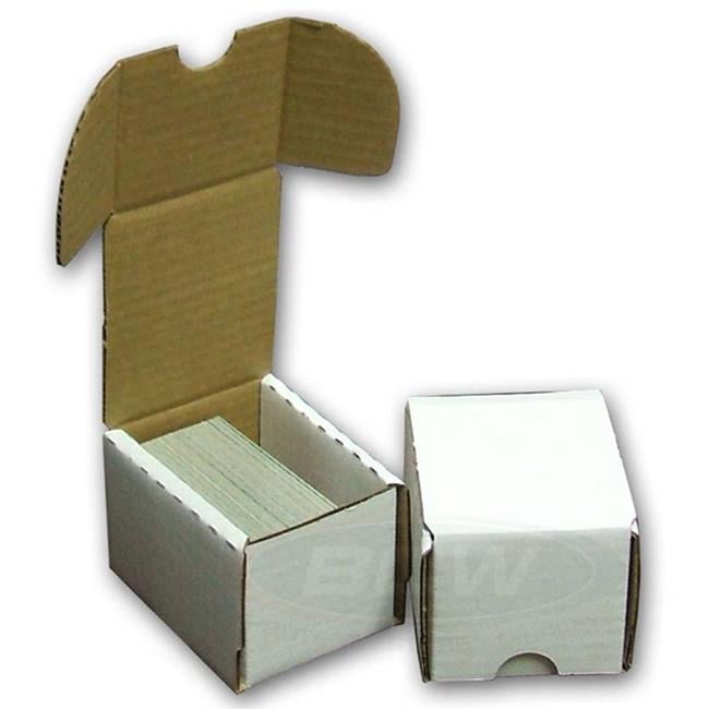 5x BCW Super Shoe box 3000 Count CT Corrugated Cardboard Storage Boxes box 