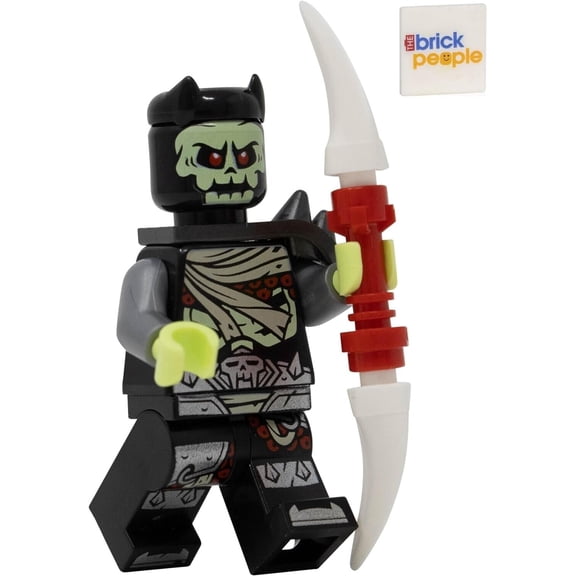 LEGO Ninjago Core: Bone Warrior Minifigure with Bone Blade