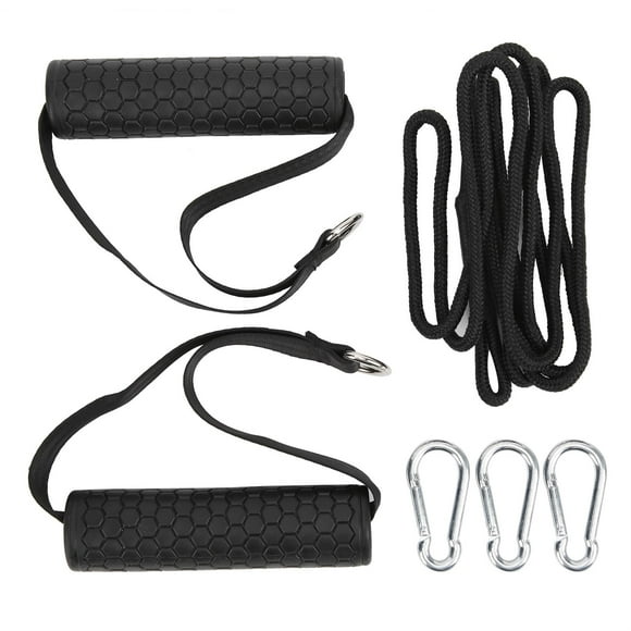 Tricep Press Down Cable, Grip Handle Triceps Rope Adjustable Nylon Webbing Fitness  For Abdominal Muscle Equipment