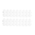 thumbnail image 5 of FONDOTIN 2Pcs Simple and Elegant Material Picket Fence Mini Ornament 19.5x4.6x0.4in for Christmas Displays, 5 of 8