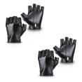 thumbnail image 1 of Accmor Guantes De Piel Sintética Sin Dedos, Guantes De Condu, 1 of 8