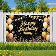 thumbnail image 6 of Yatrandify Decorative Design Happy Birthday Banner Colorful Balloons Celebration Banner for Birthday Party Celebration, 6 of 8